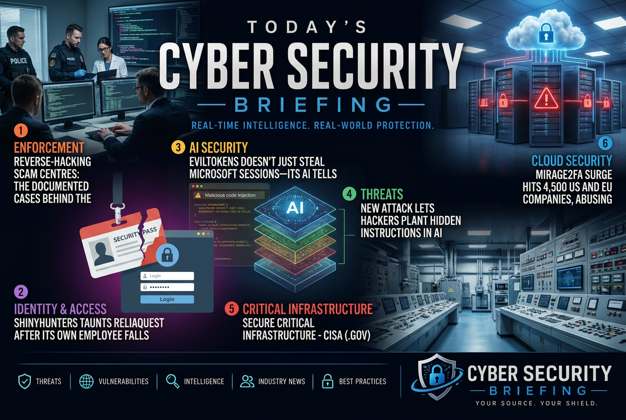Illustrated summary of the top stories in the Cyber Security Briefing Briefing — August 25, 2026 briefing