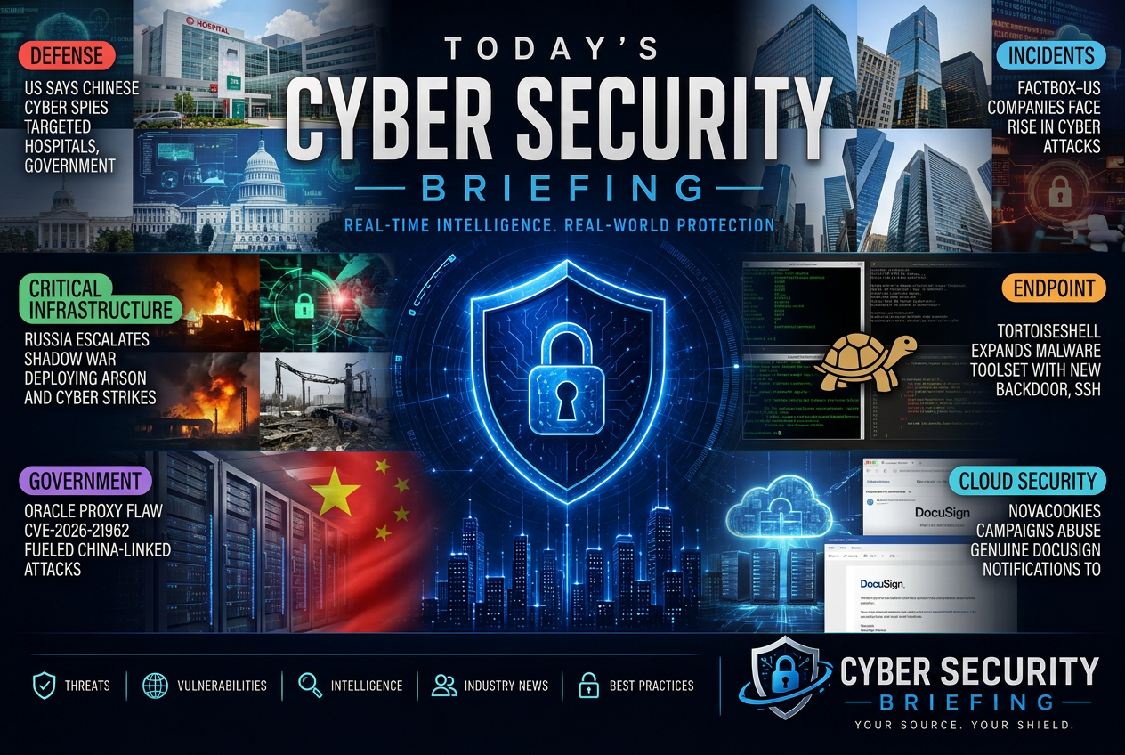 Illustrated summary of the top stories in the Cyber Security Briefing Briefing — August 26, 2026 briefing