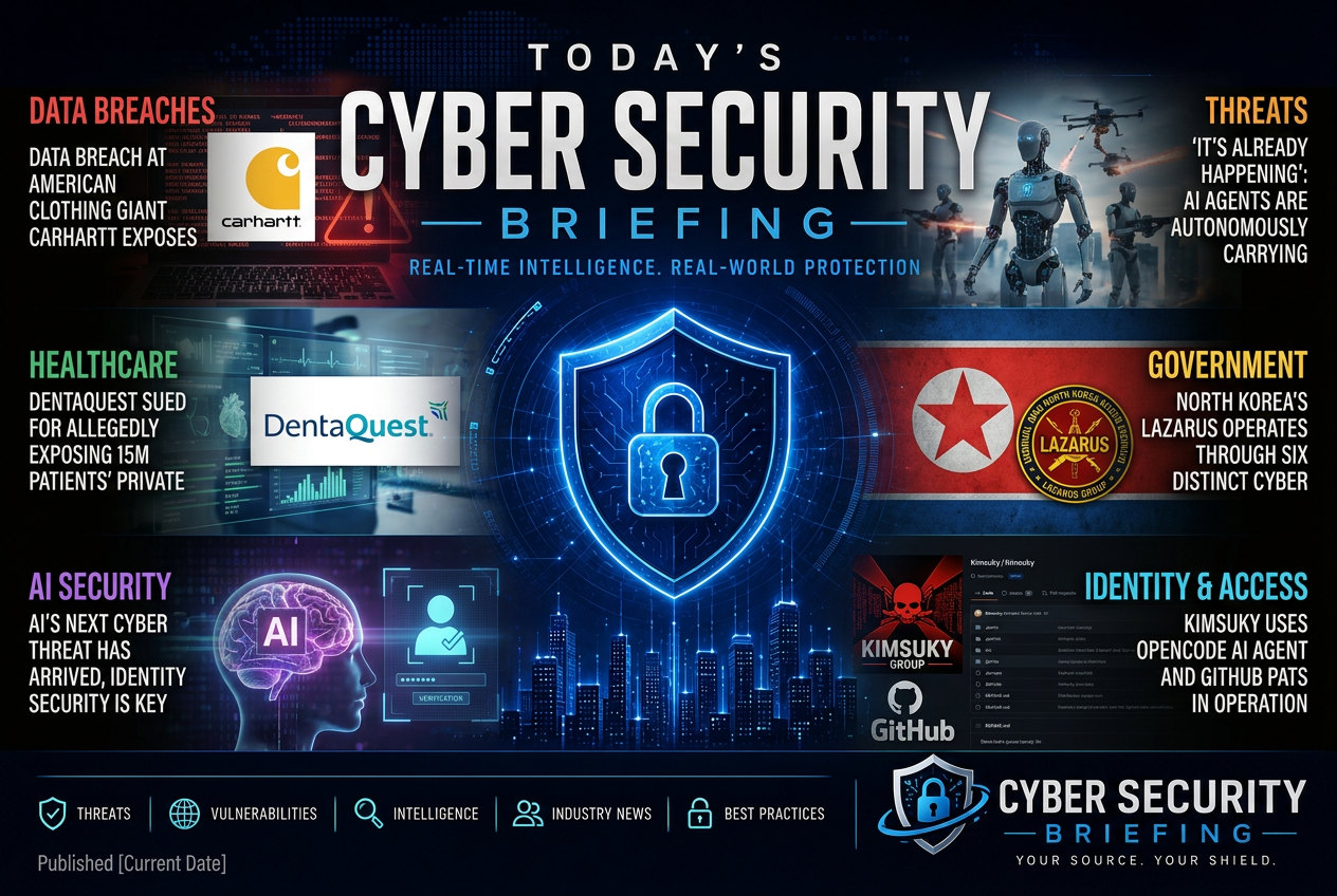 Illustrated summary of the top stories in the Cyber Security Briefing Briefing — September 7, 2026 briefing