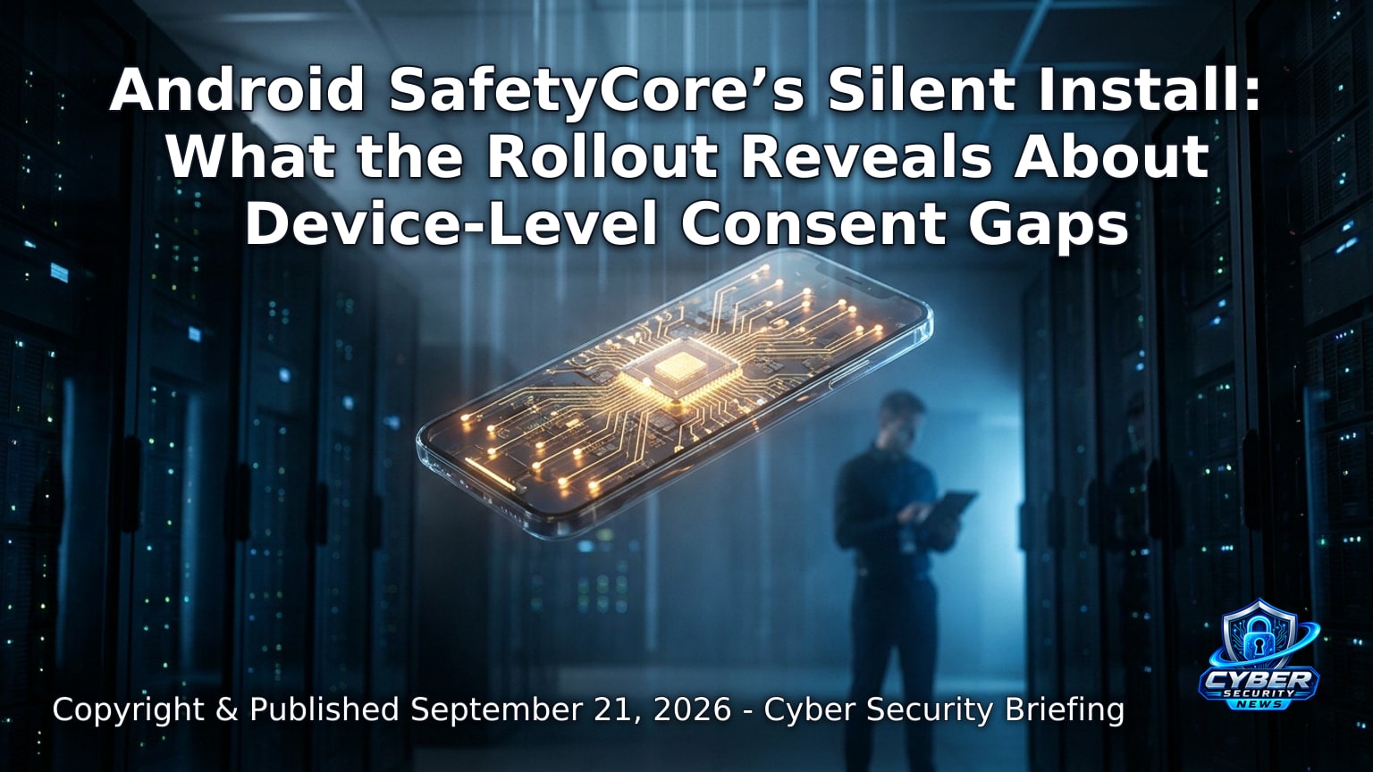 Hero image for the article “Android SafetyCore’s Silent Install: What the Rollout Reveals About Device-Level Consent Gaps”