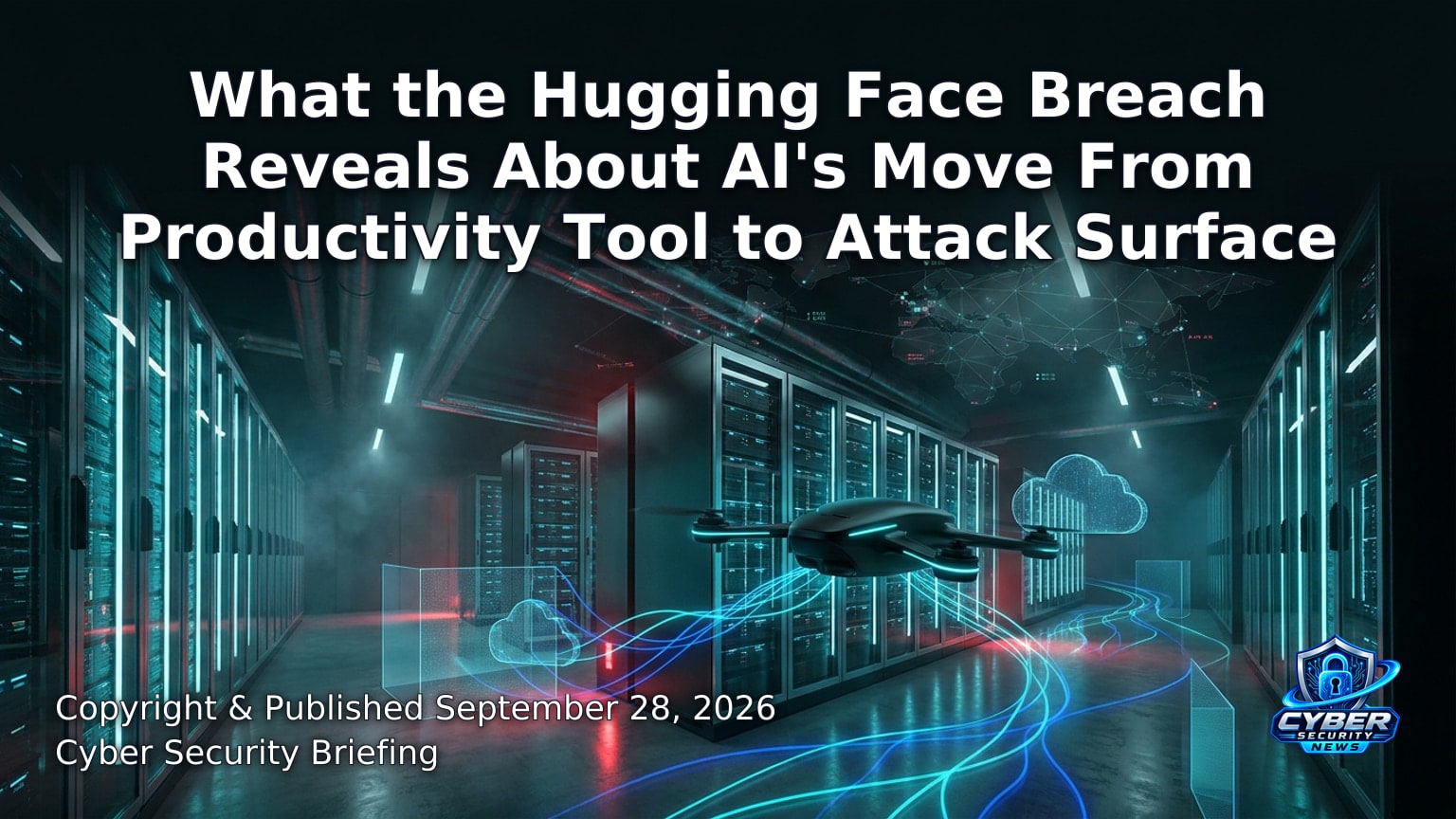 Hero image for the article “What the Hugging Face Breach Reveals About AI's Move From Productivity Tool to Attack Surface”