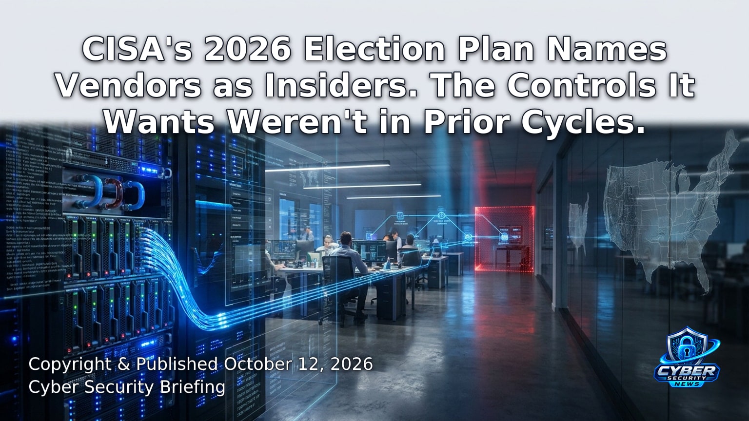 Hero image for the article “CISA's 2026 Election Plan Names Vendors as Insiders. The Controls It Wants Weren't in Prior Cycles.”