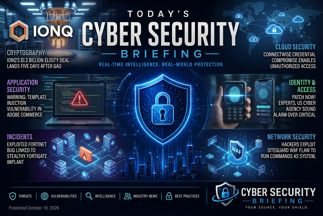 Illustrated summary of the top stories in the Cyber Security Briefing Briefing — October 19, 2026 briefing