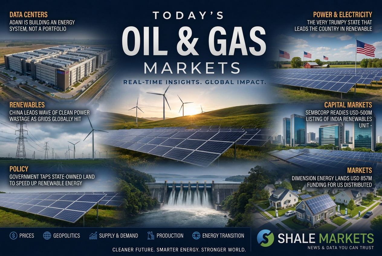 Illustrated summary of the top oil and gas stories in the ShaleMarkets Briefing — August 17, 2026 briefing