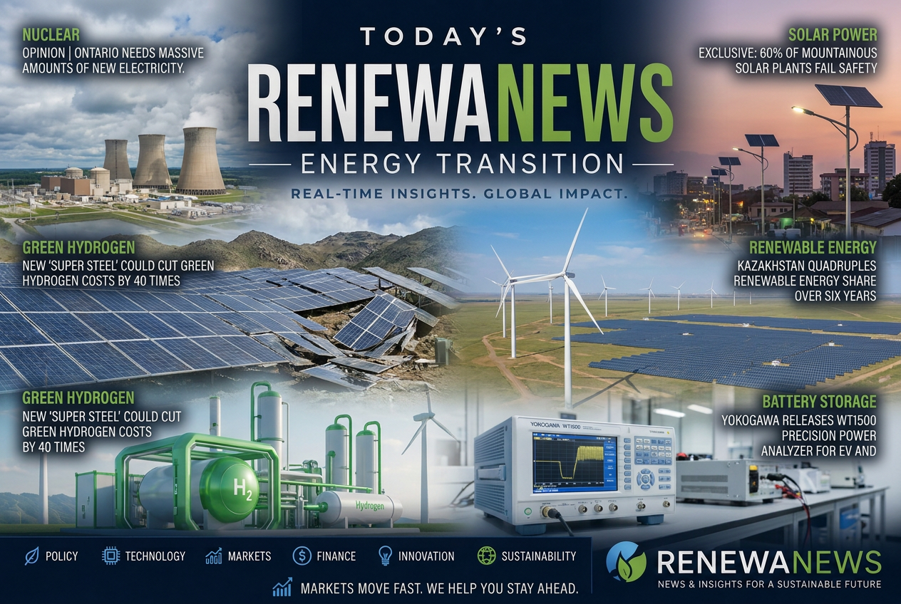 Illustrated summary of the top stories in the RenewaNews Briefing — August 23, 2026 briefing