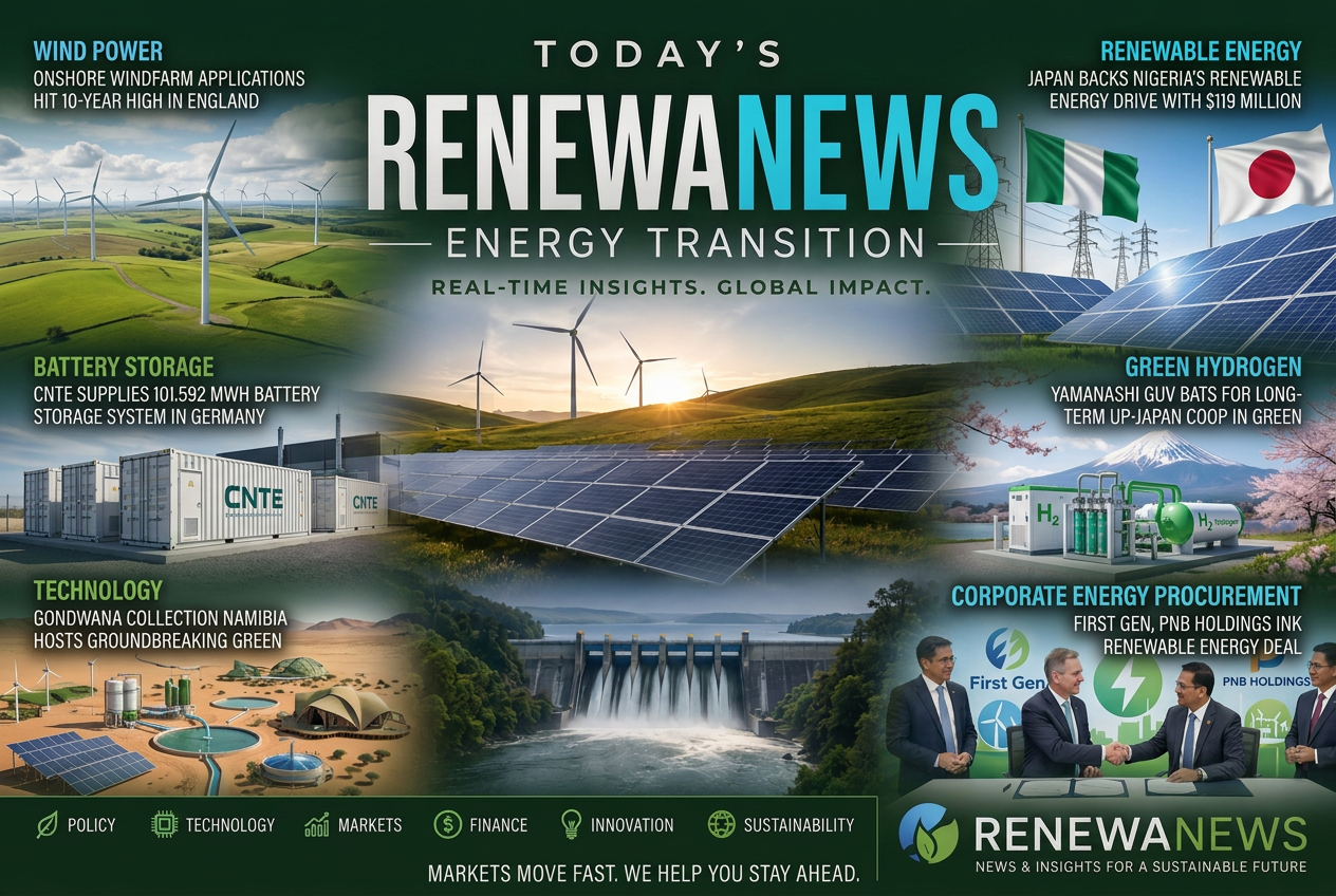 Illustrated summary of the top stories in the RenewaNews Briefing — August 24, 2026 briefing