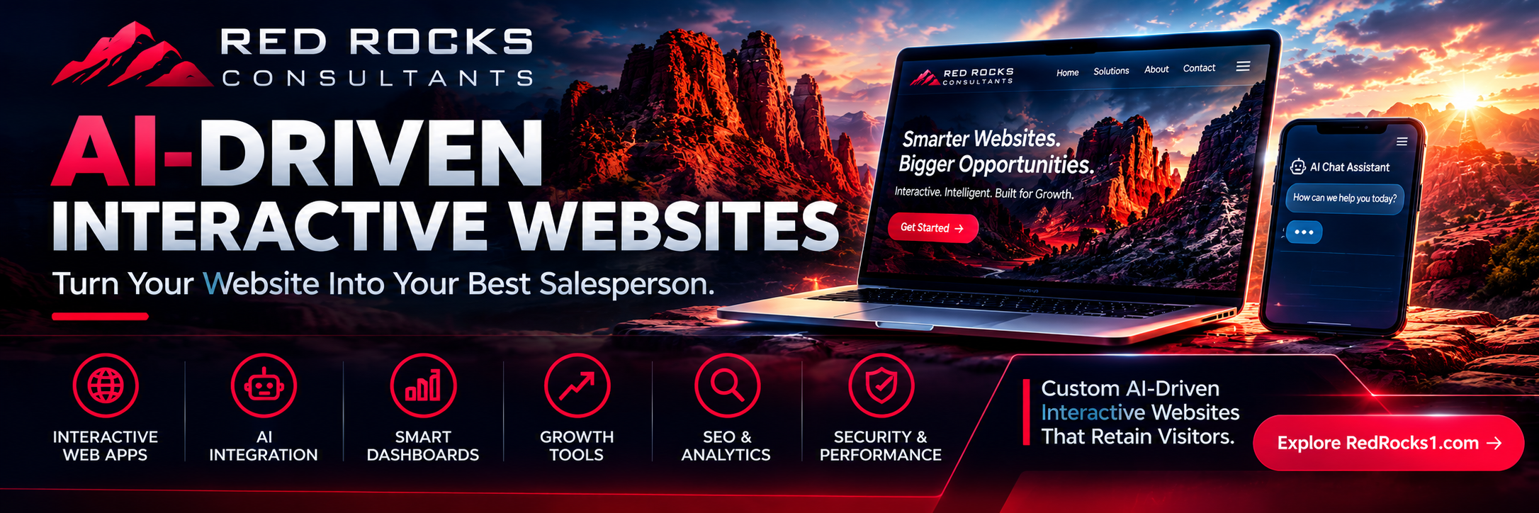 AI-Driven Interactive Websites