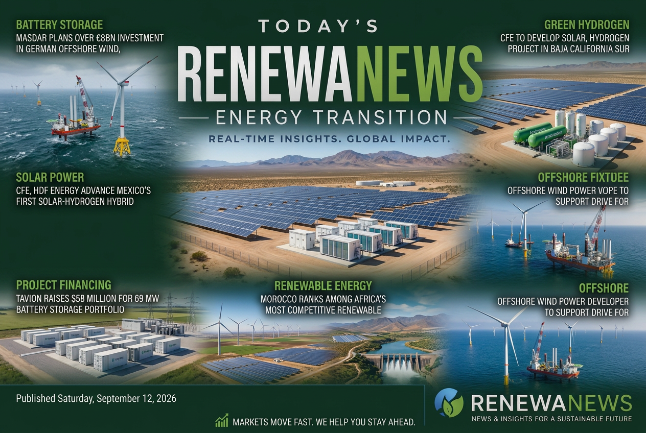 RenewaNews Briefing — September 12, 2026