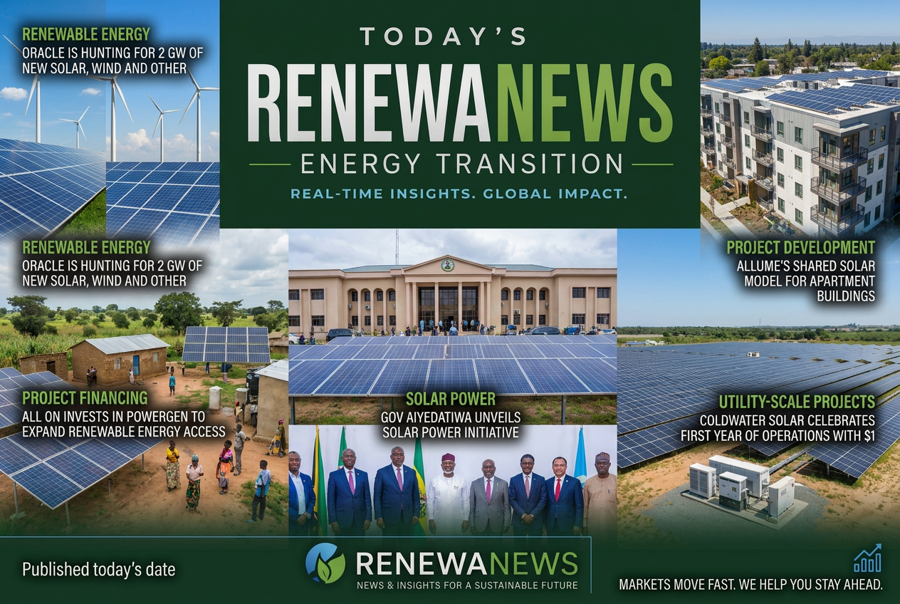 Illustrated summary of the top stories in the RenewaNews Briefing — September 20, 2026 briefing