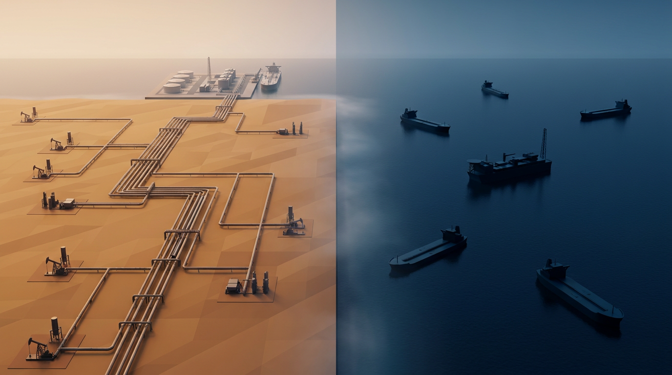 Hero image for the article “The Permian Builds Pipe. Guyana and Brazil Are Building a Permanent Tanker Bill Instead”