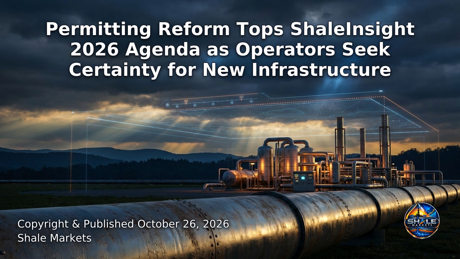 Hero image for the article “Permitting Reform Tops ShaleInsight 2026 Agenda as Operators Seek Certainty for New Infrastructure”
