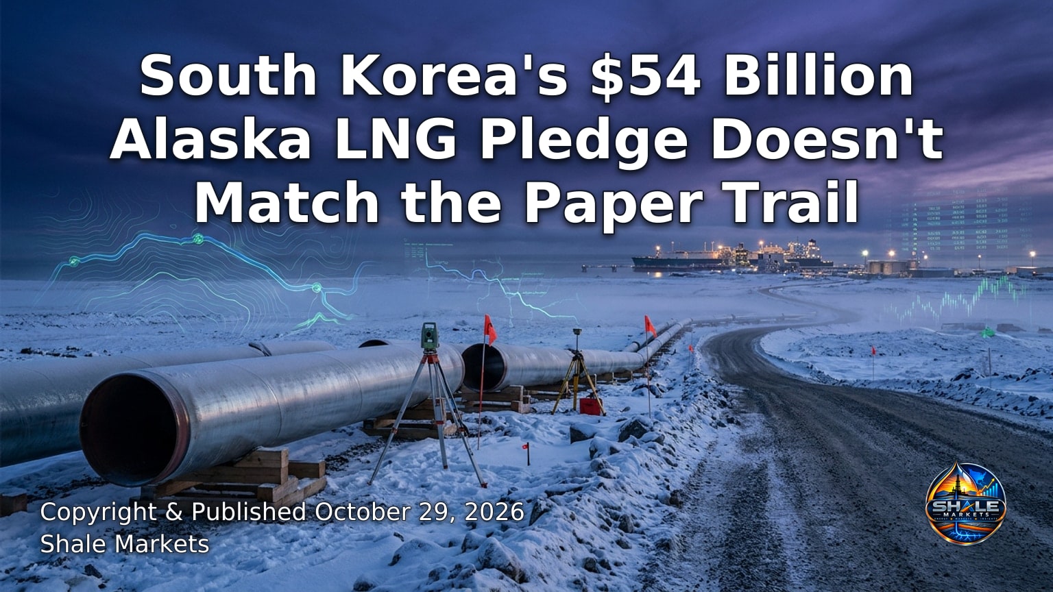 Hero image for the article “South Korea's $54 Billion Alaska LNG Pledge Doesn't Match the Paper Trail”